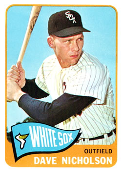 1965 Topps #183 Dave Nicholson