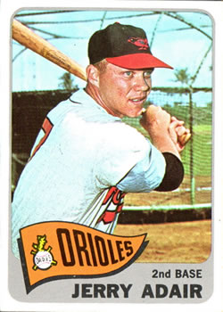 1965 Topps #231 Jerry Adair