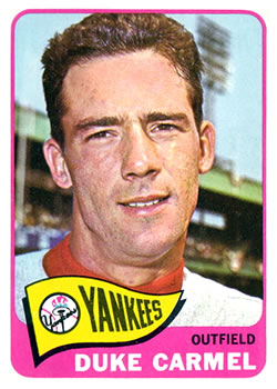 1965 Topps #261 Duke Carmel