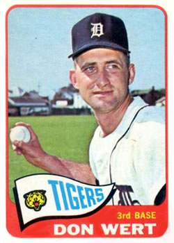 1965 Topps #271 Don Wert