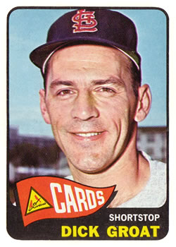 1965 Topps #275 Dick Groat
