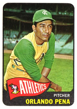 1965 Topps #311 Orlando Pena
