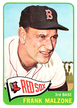 1965 Topps #315 Frank Malzone