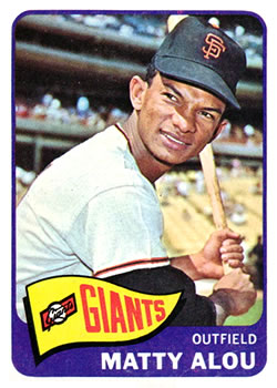 1965 Topps #318 Matty Alou