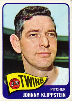 1965 Topps #384 Johnny Klippstein
