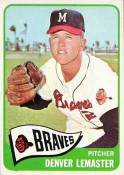 1965 Topps #441 Denny Lemaster
