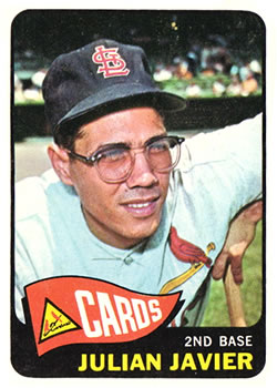 1965 Topps #447 Julian Javier