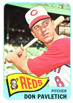 1965 Topps #472 Don Pavletich UER/Listed as a pitcher