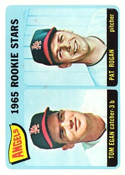 1965 Topps #486 Rookie Stars/Tom Egan RC/Pat Rogan RC