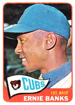 1965 Topps #510 Ernie Banks