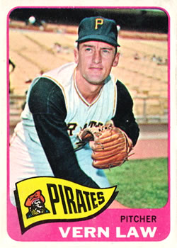 1965 Topps #515 Vern Law