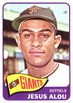 1965 Topps #545 Jesus Alou SP