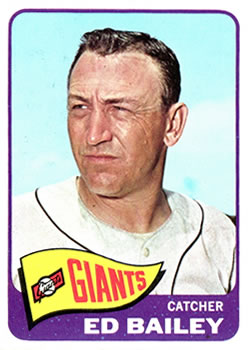 1965 Topps #559 Ed Bailey SP