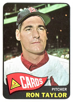 1965 Topps #568 Ron Taylor SP