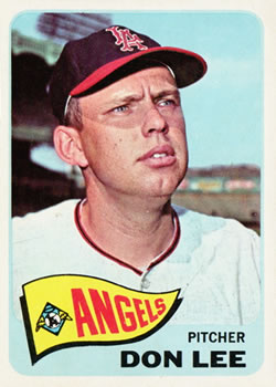 1965 Topps #595 Don Lee