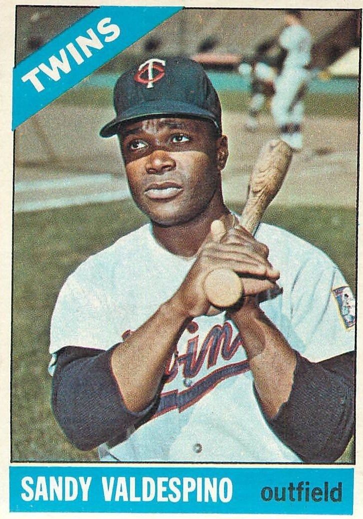 1966 Topps #56 Sandy Valdespino