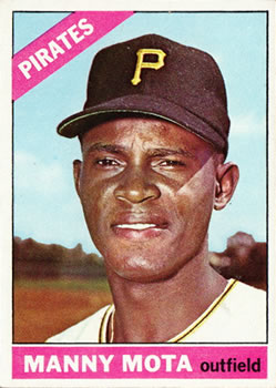 1966 Topps #112 Manny Mota