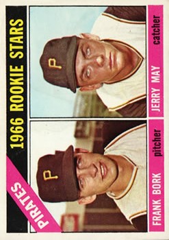 1966 Topps #123 Rookie Stars/Frank Bork/Jerry May