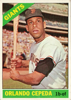 1966 Topps #132 Orlando Cepeda