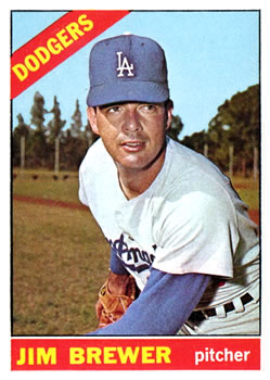 1966 Topps #158 Jim Brewer
