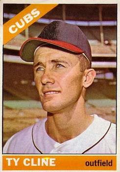 1966 Topps #306 Ty Cline