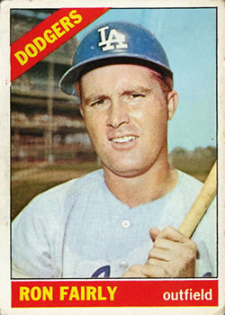 1966 Topps #330 Ron Fairly