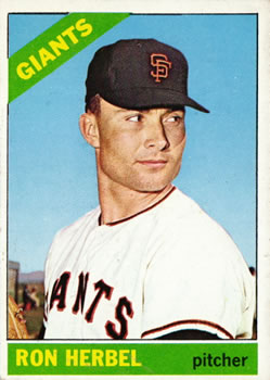 1966 Topps #331 Ron Herbel