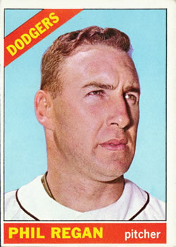 1966 Topps #347 Phil Regan