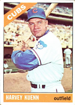 1966 Topps #372 Harvey Kuenn