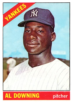 1966 Topps #384 Al Downing
