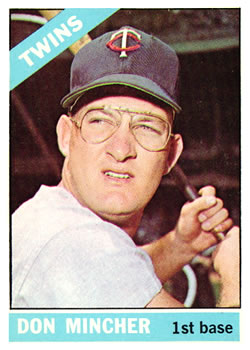 1966 Topps #388 Don Mincher