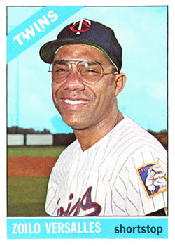 1966 Topps #400 Zoilo Versalles