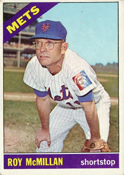 1966 Topps #421 Roy McMillan