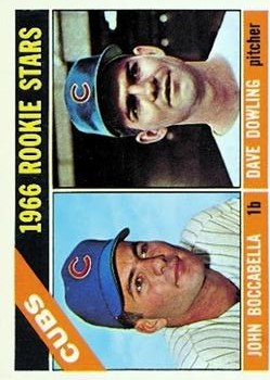 1966 Topps #482 Rookie Stars/John Boccabella/Dave Dowling