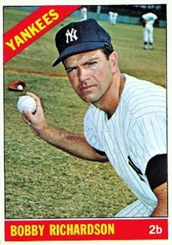 1966 Topps #490 Bobby Richardson