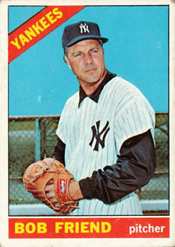 1966 Topps #519 Bob Friend