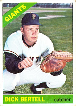 1966 Topps #587 Dick Bertell