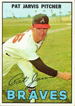 1967 Topps #57 Pat Jarvis RC