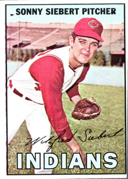 1967 Topps #95 Sonny Siebert