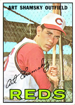 1967 Topps #96 Art Shamsky