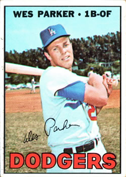 1967 Topps #218 Wes Parker