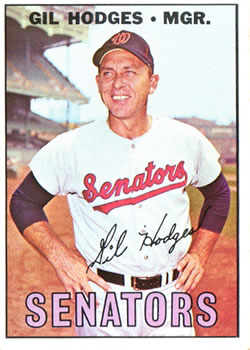1967 Topps #228 Gil Hodges MG