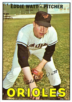 1967 Topps #271 Eddie Watt