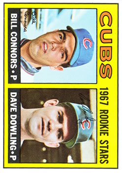 1967 Topps #272 Rookie Stars/Bill Connors RC/Dave Dowling