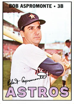 1967 Topps #274 Bob Aspromonte