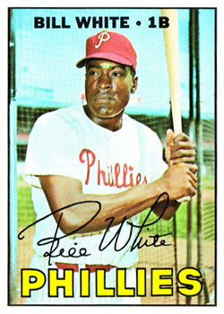 1967 Topps #290 Bill White