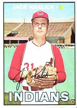 1967 Topps #316 Jack Kralick