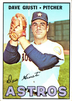 1967 Topps #318 Dave Giusti