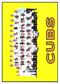 1967 Topps #354 Chicago Cubs TC