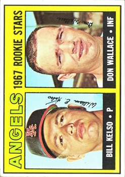 1967 Topps #367 Rookie Stars/Bill Kelso/Don Wallace RC